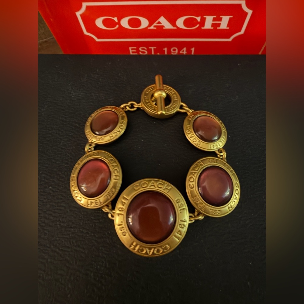 Coach Medallion Bracelet